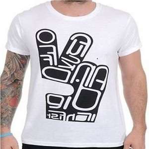 IRON FIST T SHIRT PEACE OFF WHITE UNISEX TEE deal in USA